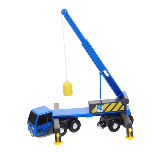 Sosoport Kranwagen für Einstellbarer Leichter Kran LKW mit Teleskopierbarem Arm Fördert Kreativität und Eltern Interaktion für Kleine Bauarbeiter von Sosoport