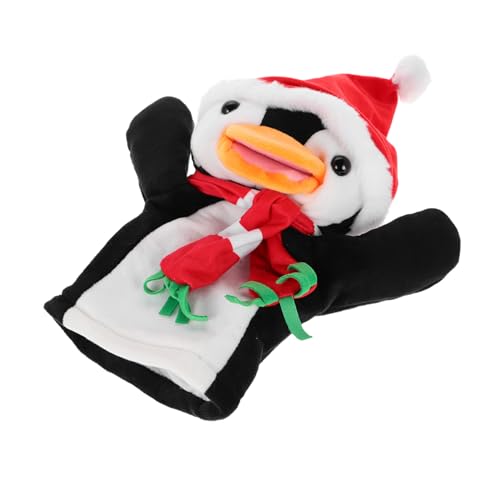 Sosoport Kreative Fingerpuppen für Plüschige Weihnachts Pinguin Handpuppe für Interaktives Rollenspiel und Geschichtenerzählen Festliches für Eltern Junge Mädchen Aktivitäten Sosoport Kreative Fingerpuppen für Plüschige Weihnachts Pinguin Handpuppe für Interaktives Rollenspiel und Geschichtenerzählen Festliches für Eltern Junge Mädchen Aktivitäten von Sosoport