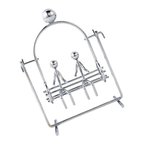 Sosoport Kreatives Balance Ball Tumbler für Schreibtisch Dekoration Physik für Home Office Dekompressionsspielzeug für Erwachsene und Schwingende Balance Figur von Sosoport