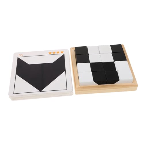 Sosoport Kreatives Holzspielzeug Pädagogisches Puzzle für Räumlichen Vorstellungskraft und Interaktion zwischen Eltern und Kindern Tischspiel für Kreative Denkspiele Sosoport Kreatives Holzspielzeug Pädagogisches Puzzle für Räumlichen Vorstellungskraft und Interaktion zwischen Eltern und Kindern Tischspiel für Kreative Denkspiele von Sosoport