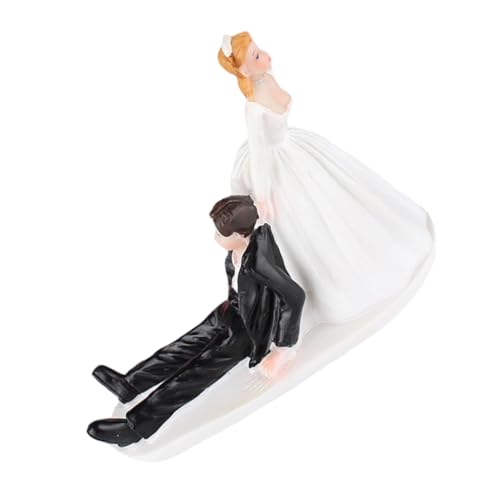 Sosoport Kuchendekorationen für den Bräutigam Hochzeit Topper Braut und Bräutigam Hochzeitstorte Topper Hochzeitstortendekorationen Verlobungs-Kuchen-Topper Harz Sosoport Kuchendekorationen für den Bräutigam Hochzeit Topper Braut und Bräutigam Hochzeitstorte Topper Hochzeitstortendekorationen Verlobungs-Kuchen-Topper Harz von Sosoport