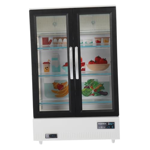 Sosoport Kühlschrankspielzeug Für Spielkühlschrank Aus Kunststoff Mini-kühlschrank-Modell Modell Mikro Kühlschrank Miniaturkühlschrank Zum Basteln Miniaturmodell Abs Weiß Sosoport Kühlschrankspielzeug Für Spielkühlschrank Aus Kunststoff Mini-kühlschrank-Modell Modell Mikro Kühlschrank Miniaturkühlschrank Zum Basteln Miniaturmodell Abs Weiß von Sosoport