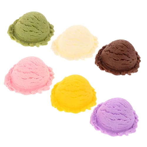 Sosoport Künstliche Eiskugeln Realistische Fake Eiscreme Bälle Milchweiß Dekorationszubehör Für Eisdielen Sosoport Künstliche Eiskugeln Realistische Fake Eiscreme Bälle Milchweiß Dekorationszubehör Für Eisdielen von Sosoport