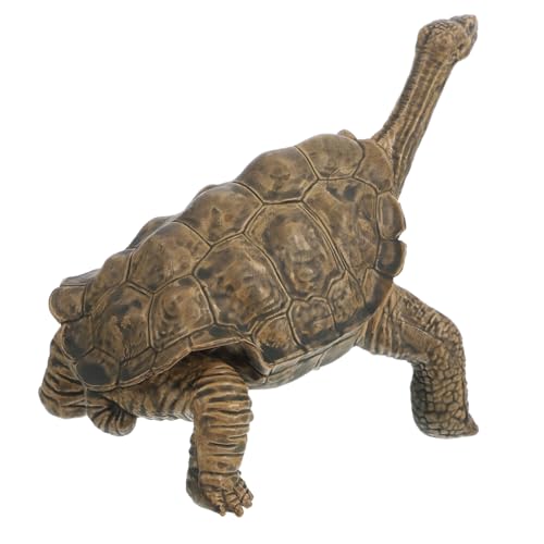 Sosoport Künstliche Schildkröte Figur Simulationstiermodell für Lernspielzeug Tierwissen Dekoration für Aquarien und Kreative Szenen von Sosoport