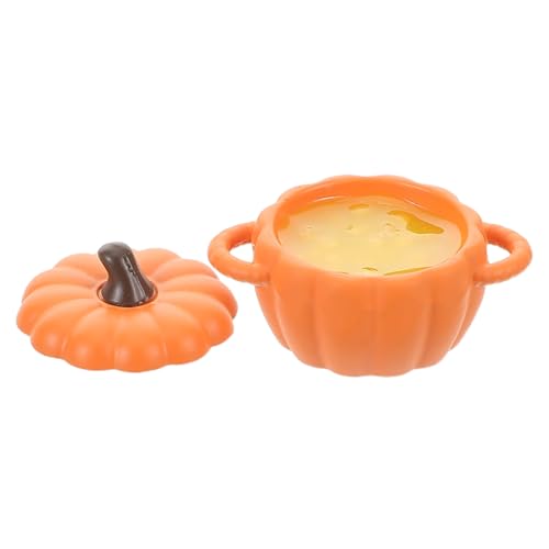 Sosoport Kürbissuppenschüsseln Für Puppenhäuser – Miniatur Lebensmittelspielzeug Aus Kunstharz Kürbis Ornamente Für Puppenhäuser Für Herbst Erntedank Dekorationen Sosoport Kürbissuppenschüsseln Für Puppenhäuser – Miniatur Lebensmittelspielzeug Aus Kunstharz Kürbis Ornamente Für Puppenhäuser Für Herbst Erntedank Dekorationen von Sosoport