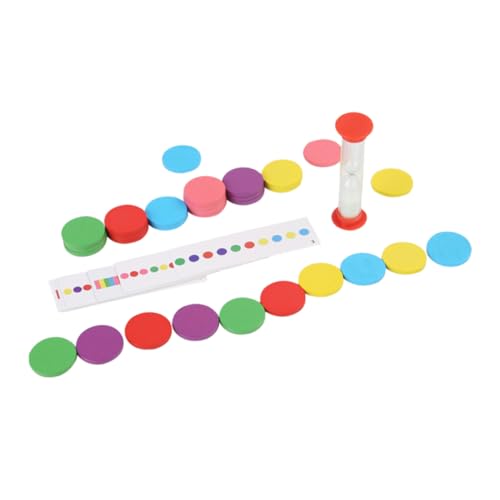 Sosoport Kunterbuntes Holzspielzeug Farbige Gedächtnisrunden für Mathe Zählspielzeug Farberkennung und Kognitiven Fähigkeiten für Kleinkinder Sosoport Kunterbuntes Holzspielzeug Farbige Gedächtnisrunden für Mathe Zählspielzeug Farberkennung und Kognitiven Fähigkeiten für Kleinkinder von Sosoport