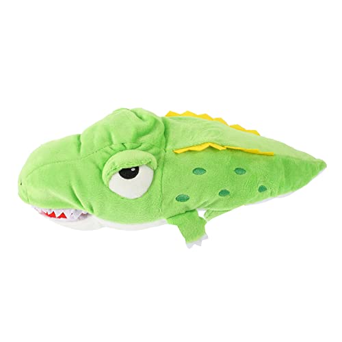 Sosoport Kuschelige Alligator Handpuppe Großes Interaktives Tierspielzeug Für Realistische Tierpuppe Für Geschichtenerzählen Und Pädagogisches Rollenspiel Plüschspielzeug von Sosoport