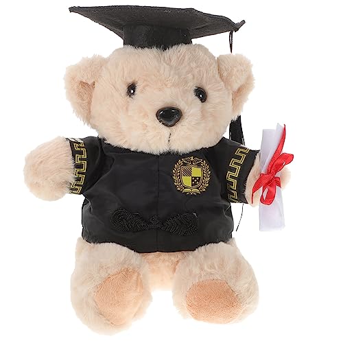 Sosoport Kuscheltier Abschlussbär mit Doktorhut Süßes Plüschtier für Studenten zur Abschlussfeier für Klassenzimmer und Wohnräume Sosoport Kuscheltier Abschlussbär mit Doktorhut Süßes Plüschtier für Studenten zur Abschlussfeier für Klassenzimmer und Wohnräume von Sosoport