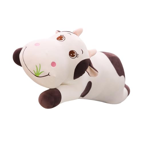Sosoport Kuscheltiere Das Tierkissen Kleines Kuschelkuh Sofa Ornament Süße Kuh Plüschtiere Tier Plüschtiere Süße Plüschtiere Süßes Kuscheltier Weiße Daunen Baumwolle von Sosoport