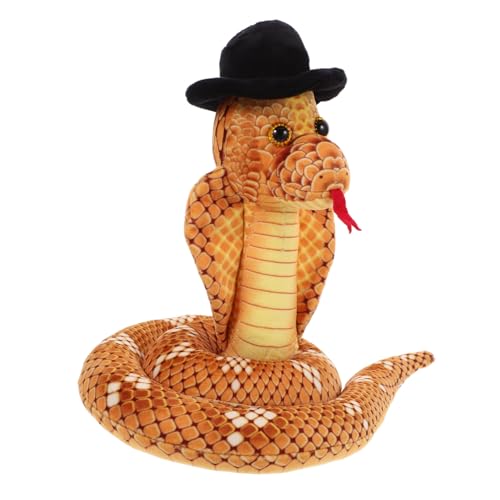 Sosoport Kuscheltierschlange Brille Plüschspielzeug Für Streiche Halloween Dekoration Und Party Lange Weiche Schlangenfigur Für Erwachsene von Sosoport