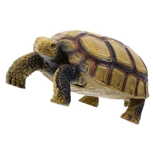 Sosoport Landschildkrötenmodell Kognitive Tierfigur Aus Kunststoff Dekorative Landschildkröte Für Lernspielzeug Für Tiererkennung Schwarzrücken von Sosoport