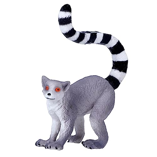 Sosoport Lemur -Modellspielzeug Dekoration Lemuroid- für Lemuroid Lemuroid-Ornament für für Wilde Tiere lemuroide Figur Plastik Sosoport Lemur -Modellspielzeug Dekoration Lemuroid- für Lemuroid Lemuroid-Ornament für für Wilde Tiere lemuroide Figur Plastik von Sosoport
