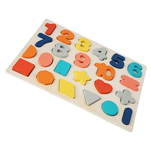 Sosoport Lernspielzeug Holzpuzzle für Form und Farberkennung mit Bunten zur Frühen Bildung Kognitiven Fähigkeiten für Vorschule und Spielgruppen Sosoport Lernspielzeug Holzpuzzle für Form und Farberkennung mit Bunten zur Frühen Bildung Kognitiven Fähigkeiten für Vorschule und Spielgruppen von Sosoport
