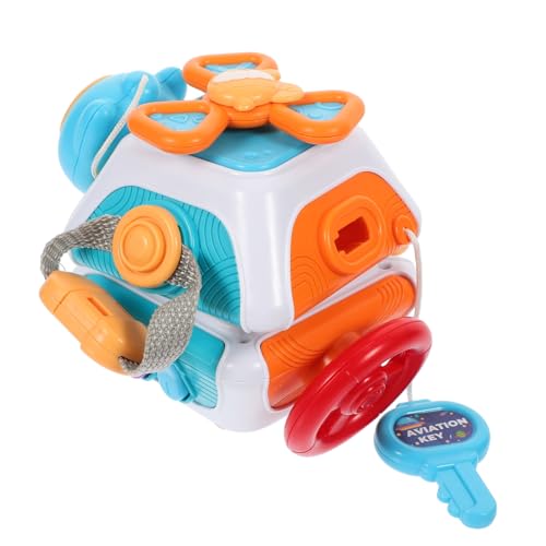 Sosoport Lernspielzeug Multifunktionaler Busy Cube für Jahre Sensorisches Montessori Handfähigkeiten für Zuhause und Unterwegs von Sosoport