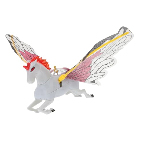 Sosoport Leuchtendes Einhorn mit Musik Elektrisches Fliegendes Einhorn Plaything für Fördert Kreativität und Hand Augen Koordination für Partys und Feiertage von Sosoport