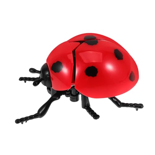 Sosoport Marienkäferspielzeug Marienkäfer Marienkäfer- Party-Aufziehspielzeug Marienkäfer Figur Mini-Marienkäfer-Modell Plastik rot Sosoport Marienkäferspielzeug Marienkäfer Marienkäfer- Party-Aufziehspielzeug Marienkäfer Figur Mini-Marienkäfer-Modell Plastik rot von Sosoport