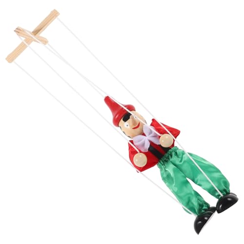 Sosoport Marionettenpuppenspielzeug aus Holz Interaktives Fadenpuppen für Langlebig und Handgefertigt für Aufführungen und Fröhliche Anlässe Sosoport Marionettenpuppenspielzeug aus Holz Interaktives Fadenpuppen für Langlebig und Handgefertigt für Aufführungen und Fröhliche Anlässe von Sosoport
