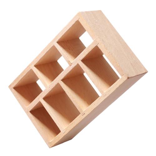 Sosoport Maßstab Kleines Bücherregal Möbelstück Dekoration Für Puppenstube Hochwertiges Schrankornament Für Wohnzimmer Und Arbeitszimmer Sosoport Maßstab Kleines Bücherregal Möbelstück Dekoration Für Puppenstube Hochwertiges Schrankornament Für Wohnzimmer Und Arbeitszimmer von Sosoport
