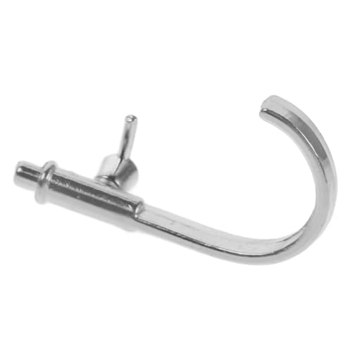 Sosoport Maßstab Realistische Puppenhausmöbel für Badezimmer und Küchenszenen Elegantes Accessoire für Settings Silberfarbener von Sosoport