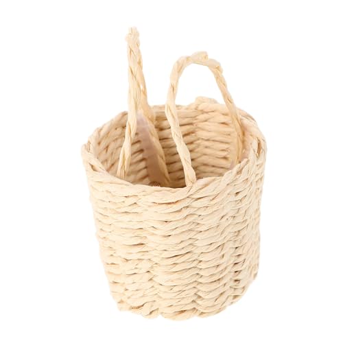 Sosoport Mini Aufbewahrungskorb Körbe Kleiner Korb Kleiner Weidenkorb Miniatur Obstkorb Puppenhaus Rattankorb Puppenhaus Miniatur Einkaufskorb Puppenhaus Zubehör Bast Beige Sosoport Mini Aufbewahrungskorb Körbe Kleiner Korb Kleiner Weidenkorb Miniatur Obstkorb Puppenhaus Rattankorb Puppenhaus Miniatur Einkaufskorb Puppenhaus Zubehör Bast Beige von Sosoport