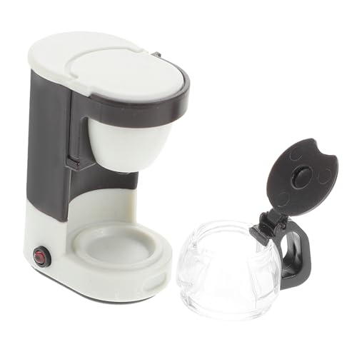 Sosoport Mini Kaffeemaschine Modell für Puppenhaus Realistische Küchenaccessoires für Detailreiche Deko für Spielküche Kreative Rollenspiele Sosoport Mini Kaffeemaschine Modell für Puppenhaus Realistische Küchenaccessoires für Detailreiche Deko für Spielküche Kreative Rollenspiele von Sosoport
