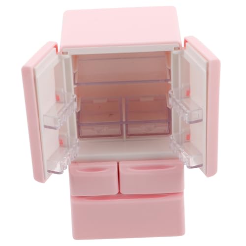 Sosoport Mini-Küchenspielzeug Miniküche Spielzeugkühlschrank für Küchenkühlschrank Miniatur-Puppenhaustür Mini-Zeug, das tatsächlich funktioniert winzige Möbel Plastik Rosa Sosoport Mini-Küchenspielzeug Miniküche Spielzeugkühlschrank für Küchenkühlschrank Miniatur-Puppenhaustür Mini-Zeug, das tatsächlich funktioniert winzige Möbel Plastik Rosa von Sosoport