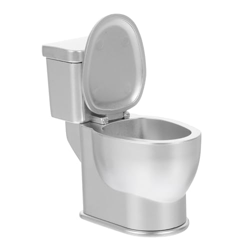 Sosoport Mini Toilettensitz Toiletten Puppenhausmöbel Miniatur Puppentoilette Badezimmerzubehör Für Rollenspiel Toilettenspielzeug Winziges Toilettenspielzeug Mini Töpfchen von Sosoport