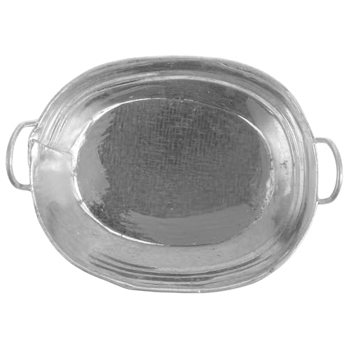 Sosoport Mini-badewanne Puppenhauszubehör Mini-hausbedarf Miniaturbadewanne Schmücken Kleine Badewanne Badezimmerdekoration Winzige Badewanne Puppenhaus-duschbadewanne Eisen von Sosoport