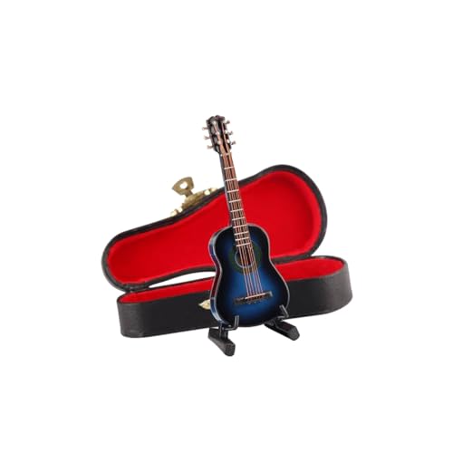 Sosoport Miniatur Gitarre musikinstrumente Storage Boxes wischtelgeschenk Dekoration Schlafzimmer trauzeugengeschenke Abschlussgeschenk Mini-Gitarre gitarrenhandwerk Dekoration Bambus von Sosoport