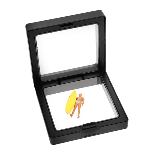Sosoport Miniatur-Surfmodell miniaturfiguren : Miniaturen Handmodell Strandparty Szene Modell Strandszenario-Modell Mini-Modellfiguren Strandminiaturen zum Basteln Mini-Strand Harz von Sosoport