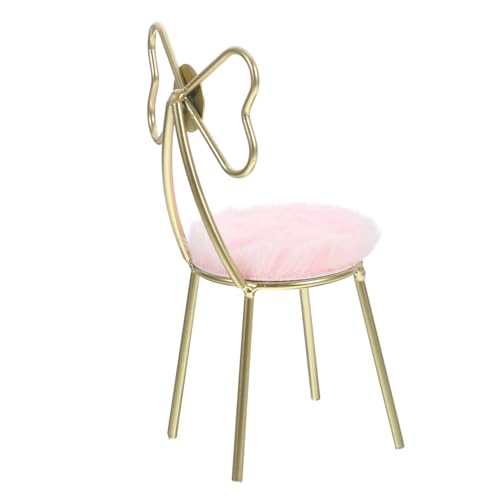 Sosoport Miniatur -dekore Stühle Dekoration Puppenaugen Stuhlhussen Dekorativer Puppenstuhl Miniaturstuhl Für Puppen Puppenhausdekor Miniatur-stuhlmöbel Mini-Stuhl Filzstoff von Sosoport