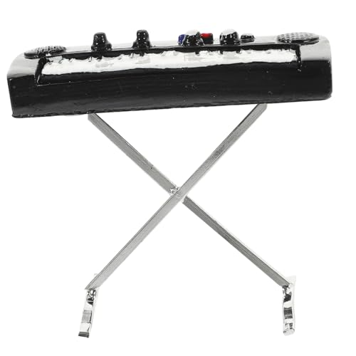 Sosoport Miniatur-elektronisches Orgel-Set Für Puppenhaus-Musikinstrument Mini-Tastatur-Spielzeug Sosoport Miniatur-elektronisches Orgel-Set Für Puppenhaus-Musikinstrument Mini-Tastatur-Spielzeug von Sosoport