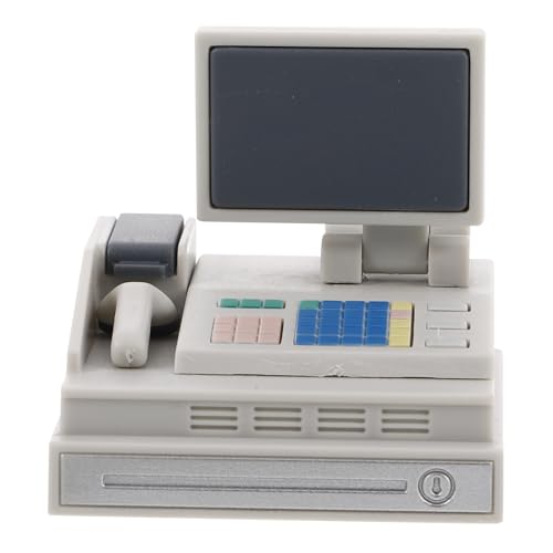 Sosoport Miniaturisierte für Puppenhaus Detailgetreue für Mini Pos System Supermarkt Zubehör für Kreatives Rollenspiel im Kinderzimmer Spielgeld für Junge für Sammler und Puppenhaus Sosoport Miniaturisierte für Puppenhaus Detailgetreue für Mini Pos System Supermarkt Zubehör für Kreatives Rollenspiel im Kinderzimmer Spielgeld für Junge für Sammler und Puppenhaus von Sosoport