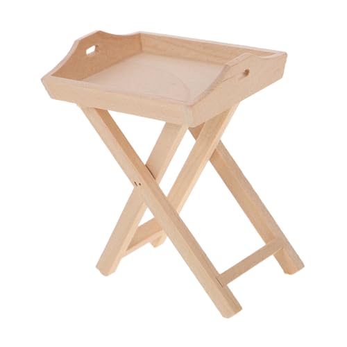Sosoport Miniaturisiertes Holztablett mit Standfuß Puppenhaus Zubehör Dekorative Servierplatte für Spielszene Vielseitig Einsetzbar Wohn und Schlafzimmer Sicheres Material Kreatives Sosoport Miniaturisiertes Holztablett mit Standfuß Puppenhaus Zubehör Dekorative Servierplatte für Spielszene Vielseitig Einsetzbar Wohn und Schlafzimmer Sicheres Material Kreatives von Sosoport