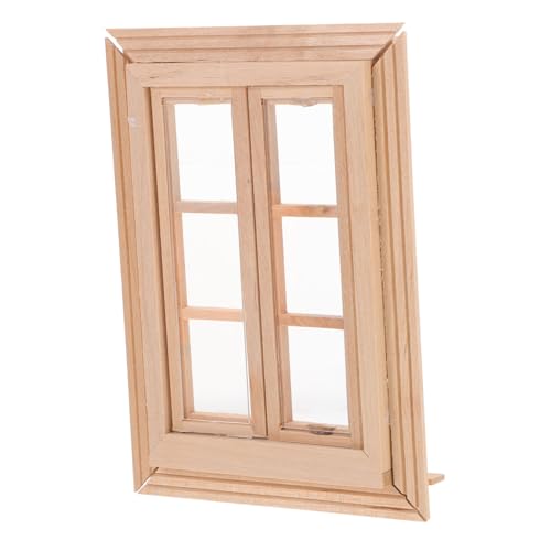 Sosoport Minifenster für kinderspielzeug hühner детские игрушки spielzeuge für Steht Zubehör Miniatur Fenster-Puppenhaus- Mini-leeres Fenster hölzern Sosoport Minifenster für kinderspielzeug hühner детские игрушки spielzeuge für Steht Zubehör Miniatur Fenster-Puppenhaus- Mini-leeres Fenster hölzern von Sosoport