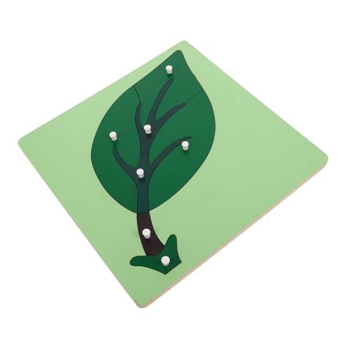 Sosoport Montessori Lehrmittel Montessori-Lehrmittel Montessori Holzspielzeug Kleinkindspielzeug Montessori- aus Holz Montessori-Materialien hölzern Green von Sosoport