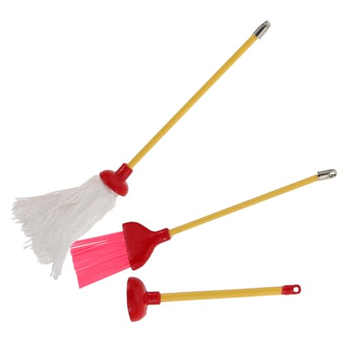 Sosoport Mop für Puppenhaus Detaillierte Reinigungswerkzeuge Realistischer Mop und Besen für Rollenspiele für Bad und Wohnzimmer Perfektes Zubehör für Puppenhaus Sammlungen Sosoport Mop für Puppenhaus Detaillierte Reinigungswerkzeuge Realistischer Mop und Besen für Rollenspiele für Bad und Wohnzimmer Perfektes Zubehör für Puppenhaus Sammlungen von Sosoport