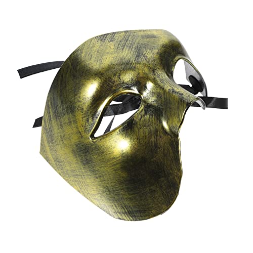 Sosoport Multifunktions Halloween Maske für Karneval Party und Maskerade Halbe Gesichtsmaske aus Hochwertigen Materialien Leicht und Angenehm zu Dekoration Sosoport Multifunktions Halloween Maske für Karneval Party und Maskerade Halbe Gesichtsmaske aus Hochwertigen Materialien Leicht und Angenehm zu Dekoration von Sosoport