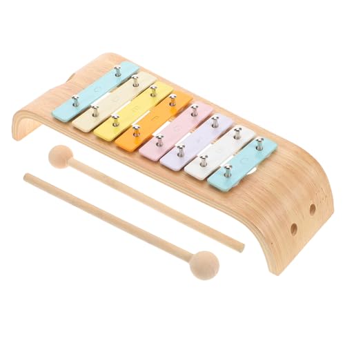 Sosoport Musikalisches Note Glockenspiel für Pädagogisches Musikinstrument aus Montessori Auditiven Fähigkeiten bei Kleinkindern von Sosoport