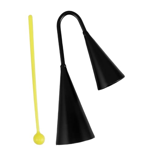 Sosoport Musikanbau -Percussion-Glocke Kinderinstrumente Kuhglocken Aus Metall Kuhglocke Für Musik Handglocken Kuhglocke Für Binaurale Kuhglocke Eisen Black Sosoport Musikanbau -Percussion-Glocke Kinderinstrumente Kuhglocken Aus Metall Kuhglocke Für Musik Handglocken Kuhglocke Für Binaurale Kuhglocke Eisen Black von Sosoport