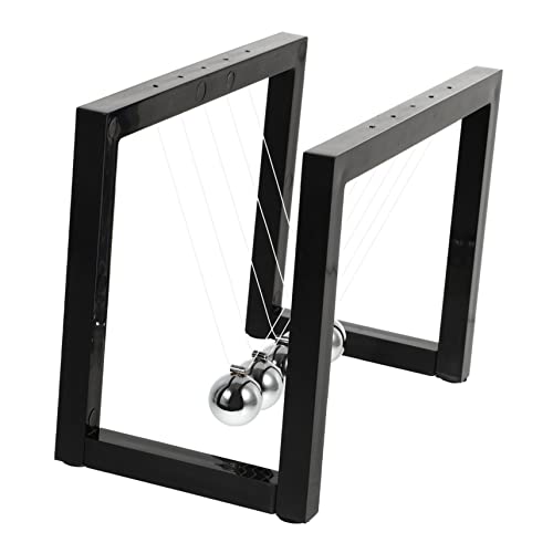 Sosoport Newton Kugelstoß Physik Desktop Dekoration für Wissenschaftsliebhaber Energieerhaltendes für Büro und Zuhause zur Demonstration Physikalischer Gesetze Sosoport Newton Kugelstoß Physik Desktop Dekoration für Wissenschaftsliebhaber Energieerhaltendes für Büro und Zuhause zur Demonstration Physikalischer Gesetze von Sosoport
