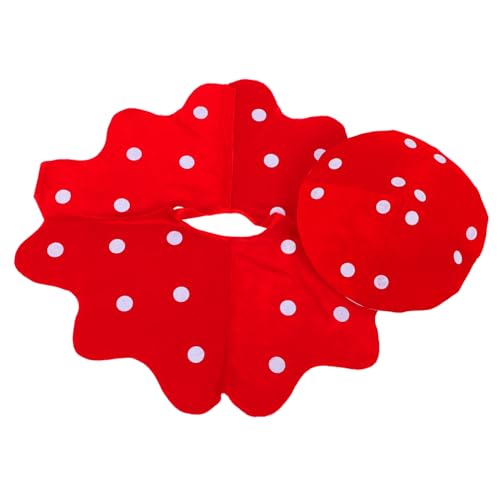 Sosoport Pilzhut und Umhang Set Cosplay Kostüm Erwachsene Weiches Atmungsaktives Material Vielseitig für Karneval Bühnenauftritte und Festpartys Auffälliges Fliegenpilz Design Verschiedene Sosoport Pilzhut und Umhang Set Cosplay Kostüm Erwachsene Weiches Atmungsaktives Material Vielseitig für Karneval Bühnenauftritte und Festpartys Auffälliges Fliegenpilz Design Verschiedene von Sosoport