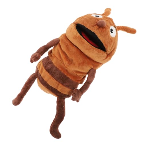 Sosoport Plüsch Ameisen Handpuppe für Interaktive Geschichtenerzähler mit Weichem Plüschmaterial für Kreative Spiele und Emotionale Kommunikation von Sosoport