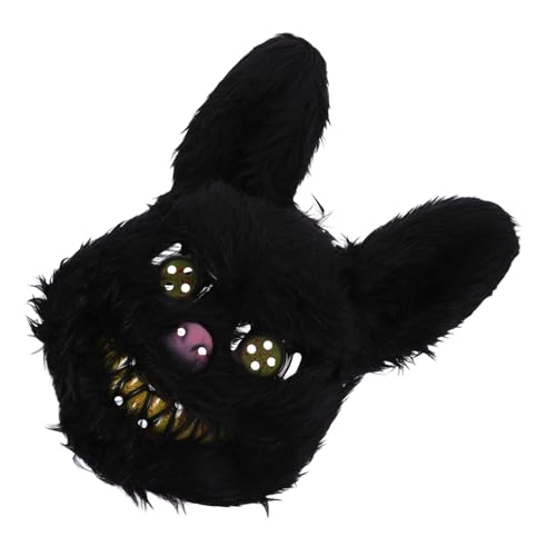 Sosoport Plüsch Kaninchenmaske für Halloween Bequeme Kostümmaske für Karneval und Partys Elastisches Band Leicht für Erwachsene für Cosplay und Verkleidungen Sosoport Plüsch Kaninchenmaske für Halloween Bequeme Kostümmaske für Karneval und Partys Elastisches Band Leicht für Erwachsene für Cosplay und Verkleidungen von Sosoport