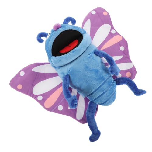 Sosoport Plüsch Schmetterlings Handpuppe Interaktive Insektenpuppe für Kreatives Puppenspielzeug Fantasie und Früherziehung für Geschichtenerzählen Sosoport Plüsch Schmetterlings Handpuppe Interaktive Insektenpuppe für Kreatives Puppenspielzeug Fantasie und Früherziehung für Geschichtenerzählen von Sosoport