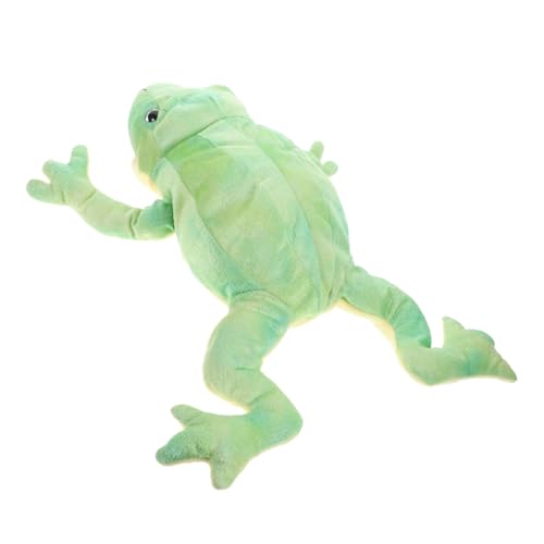 Sosoport Plüsch Tier Handpuppe Frosch Interaktive Puppenspielzeug Für Fördert Motorische Fähigkeiten Und Kreativität Geburtstagsgeschenk Für Frühkindliche Bildung von Sosoport