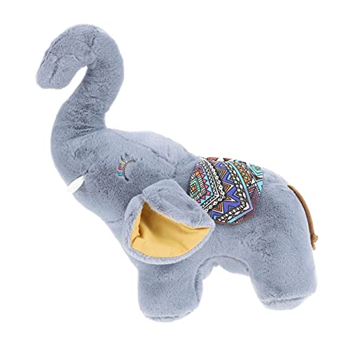 Sosoport Plüschpuppe Elefant ausgestopfte Tiere Kuscheltier ausgestopfter Elefant Stoffelefant für Babys kleines Elefanten-Stofftier PP Baumwolle Grau Sosoport Plüschpuppe Elefant ausgestopfte Tiere Kuscheltier ausgestopfter Elefant Stoffelefant für Babys kleines Elefanten-Stofftier PP Baumwolle Grau von Sosoport