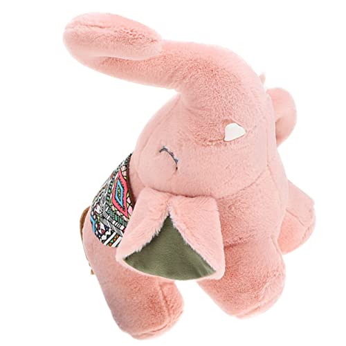 Sosoport Plüschpuppe Elefantenspielzeug Stofftier Elefant Kuscheltier Elefant Cartoon-Tierspielzeug Säuglingselefant Cartoon Stofftier PP Baumwolle Rosa Sosoport Plüschpuppe Elefantenspielzeug Stofftier Elefant Kuscheltier Elefant Cartoon-Tierspielzeug Säuglingselefant Cartoon Stofftier PP Baumwolle Rosa von Sosoport