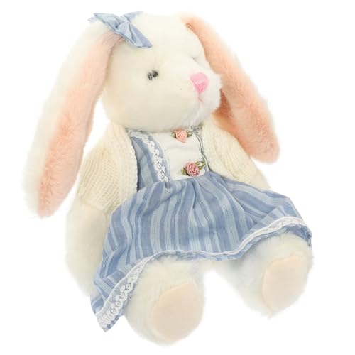 Sosoport Plüschspielzeugpuppe Tierspielzeug für Kleinkinder Valentinstag Hasenspielzeug Neugeborenes Kuscheltiere Süßes Stofftier PP Baumwolle Sky-Blue Sosoport Plüschspielzeugpuppe Tierspielzeug für Kleinkinder Valentinstag Hasenspielzeug Neugeborenes Kuscheltiere Süßes Stofftier PP Baumwolle Sky-Blue von Sosoport
