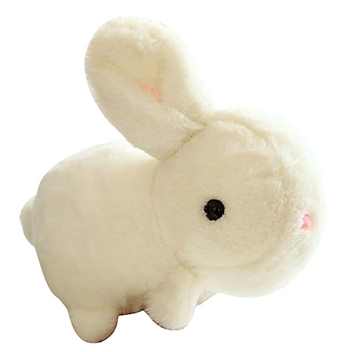 Sosoport Plüschtier Kuscheltier Kaninchen dekorativer Stoffhase Karikatur gefülltes Kaninchen Miniatur-Kuscheltiere ausgestopfte Tierfiguren Rabbit PP Baumwolle Weiß Sosoport Plüschtier Kuscheltier Kaninchen dekorativer Stoffhase Karikatur gefülltes Kaninchen Miniatur-Kuscheltiere ausgestopfte Tierfiguren Rabbit PP Baumwolle Weiß von Sosoport